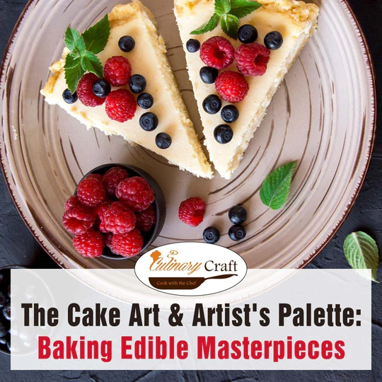 The Cake Art & Artist’s Palette: Baking Edible Masterpieces